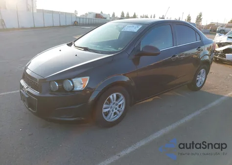 2015 Chevrolet Sonic Lt Auto from USA, damaged, VIN 1G1JC5SG8F4148345